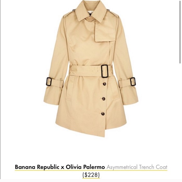 Banana Republic Olivia Palermo Trench Coat - Picture 2 of 6